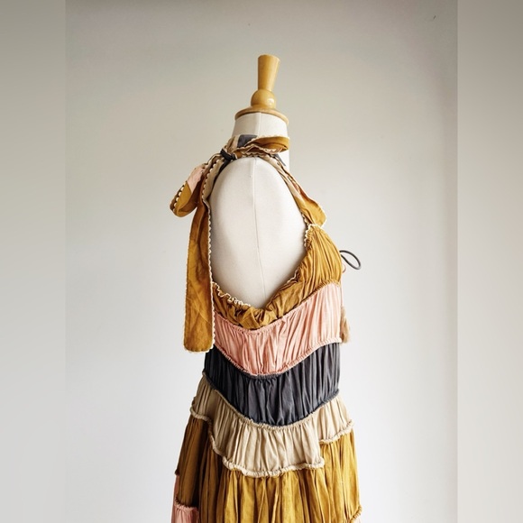 ANTHROPOLOGIE | Let Me Be Letizia Colorblock Midi Dress | 14 - Picture 4 of 7